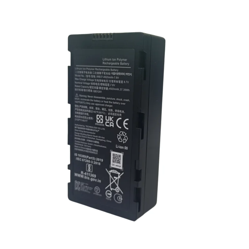 

WB37 4920mAh 7.6V Intelligent Battery for CrystalSky Monitor and Cendence Remote