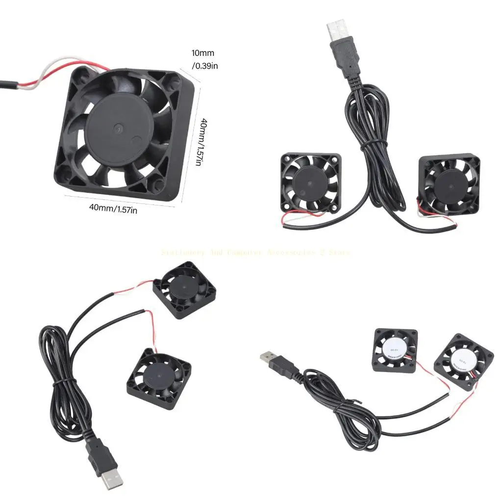 

5 В 40 мм USB -охлаждающий вентилятор для модема маршрутизатора.