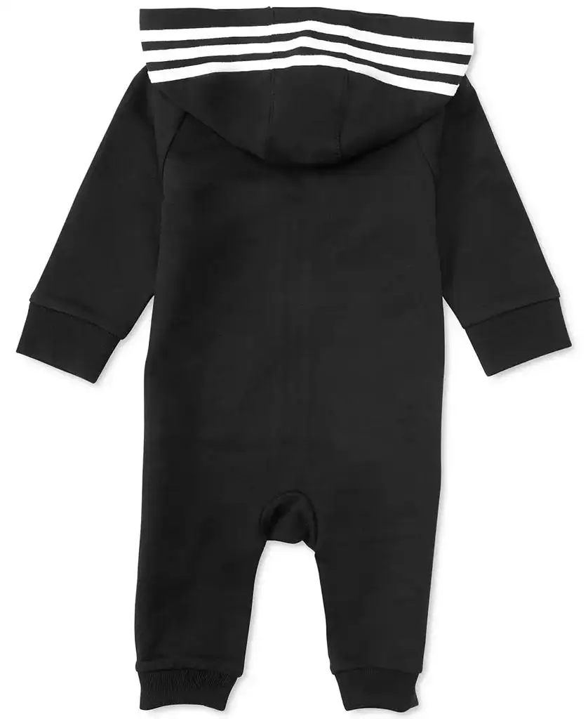 Adidas|Baby Boys or Baby Girls Logo Full Zip Hooded Coverall