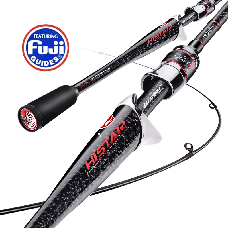 Histar Archangel Fuji K SIC Guide Organic Whole Handle Competitive Grade High Carbon Spinning or Casting Fishing Rod