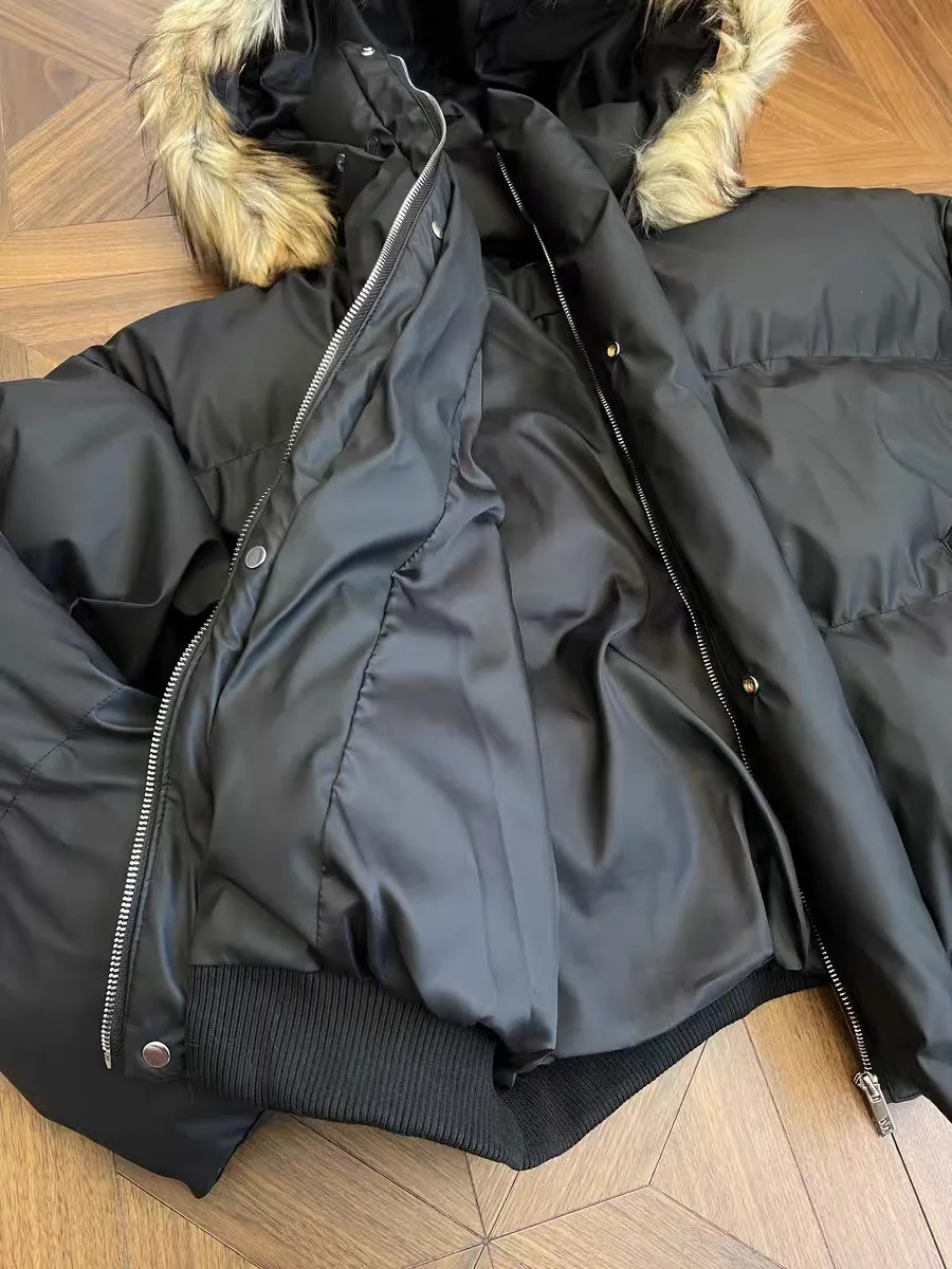 

Кожаная куртка с меховым воротником мужская, в стиле панк-рок, черная, байкерская, мотоциклетная, повседневная, винтажная, модная, уличная, светоотражающая, для ночных вечеринок, городская, в стиле OL