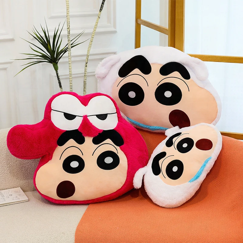 

Подушка-обнимашка Crayon Shin-Cute: мягкая пушистая подушка для дневного сна, для дома, дивана, автомобиля, снятия стресса, подарок