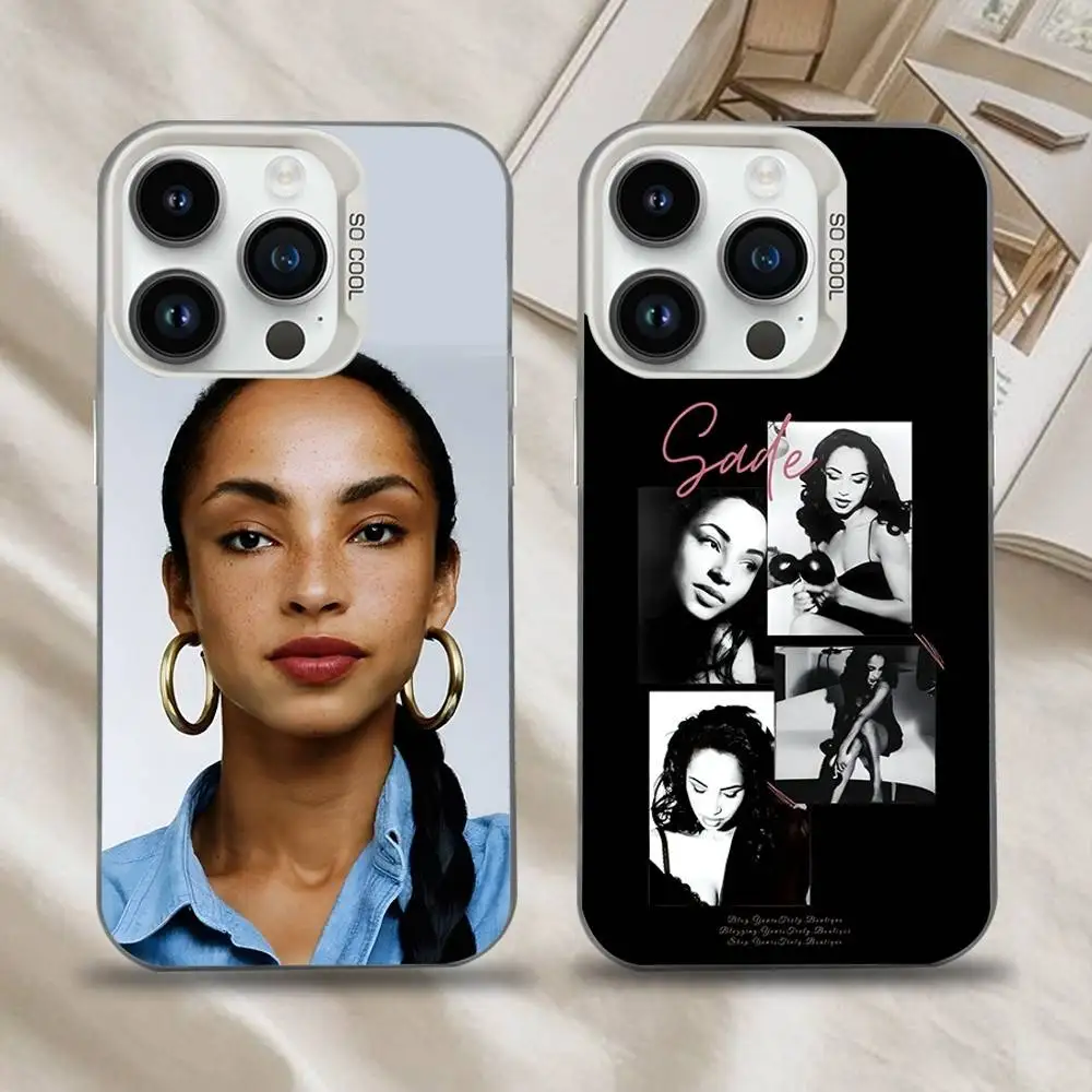 

S-Sade Adu Love Deluxe Phone Case For iPhone 17,16,15,14,13,12,11,Mini,Pro,SE,MAX White Matte Shockproof Cover