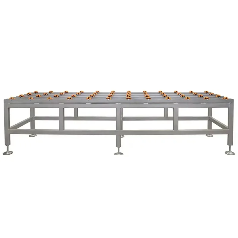 New Warehouse Specific Roller Conveyor Table Carton Pallet Sorting Manufacturing Plant Restaurant