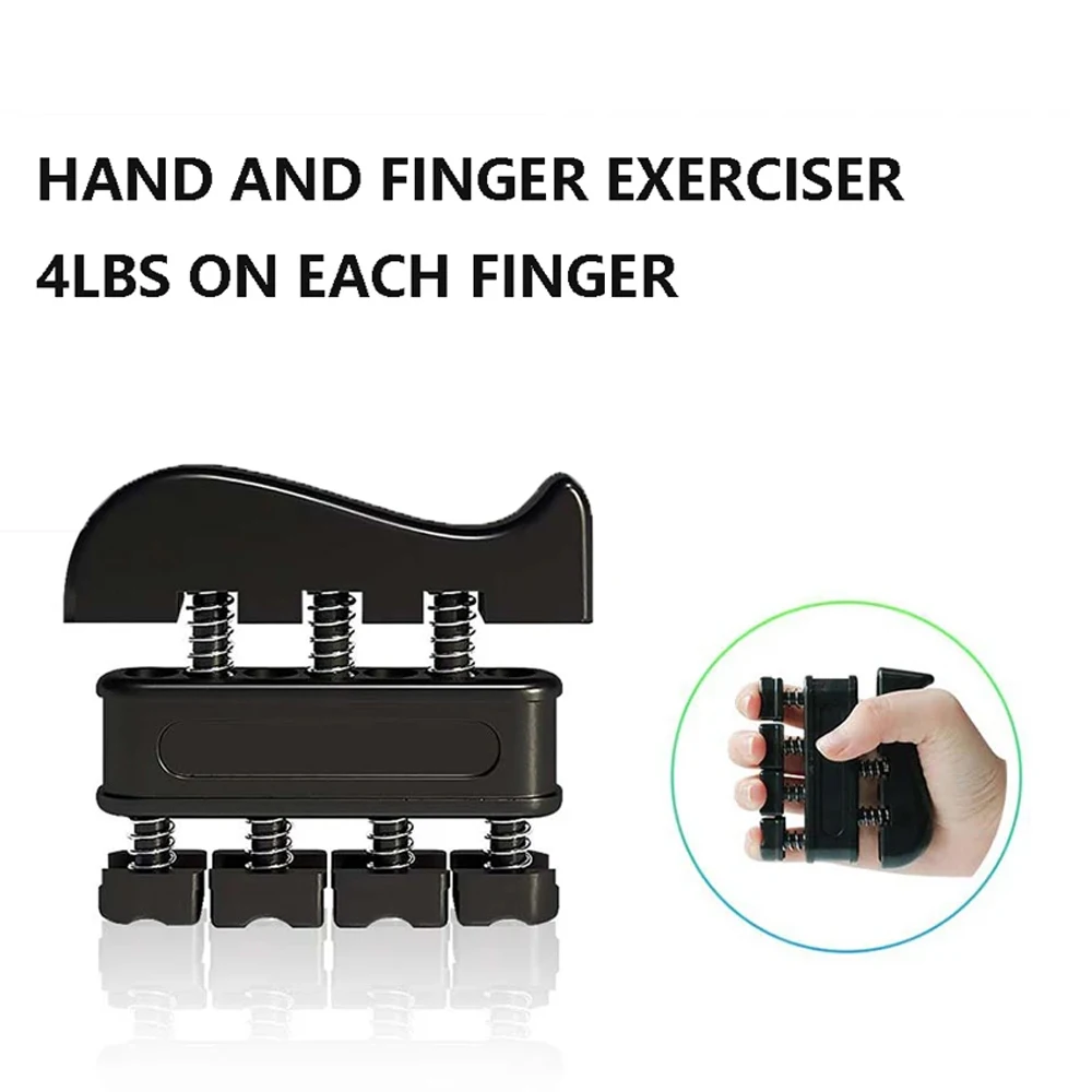 1Pcs Finger Exerciser for Forearm and Hand Strengthener - Hand Grip Workout Equipment for Musician, Rock Climbing and Therapy