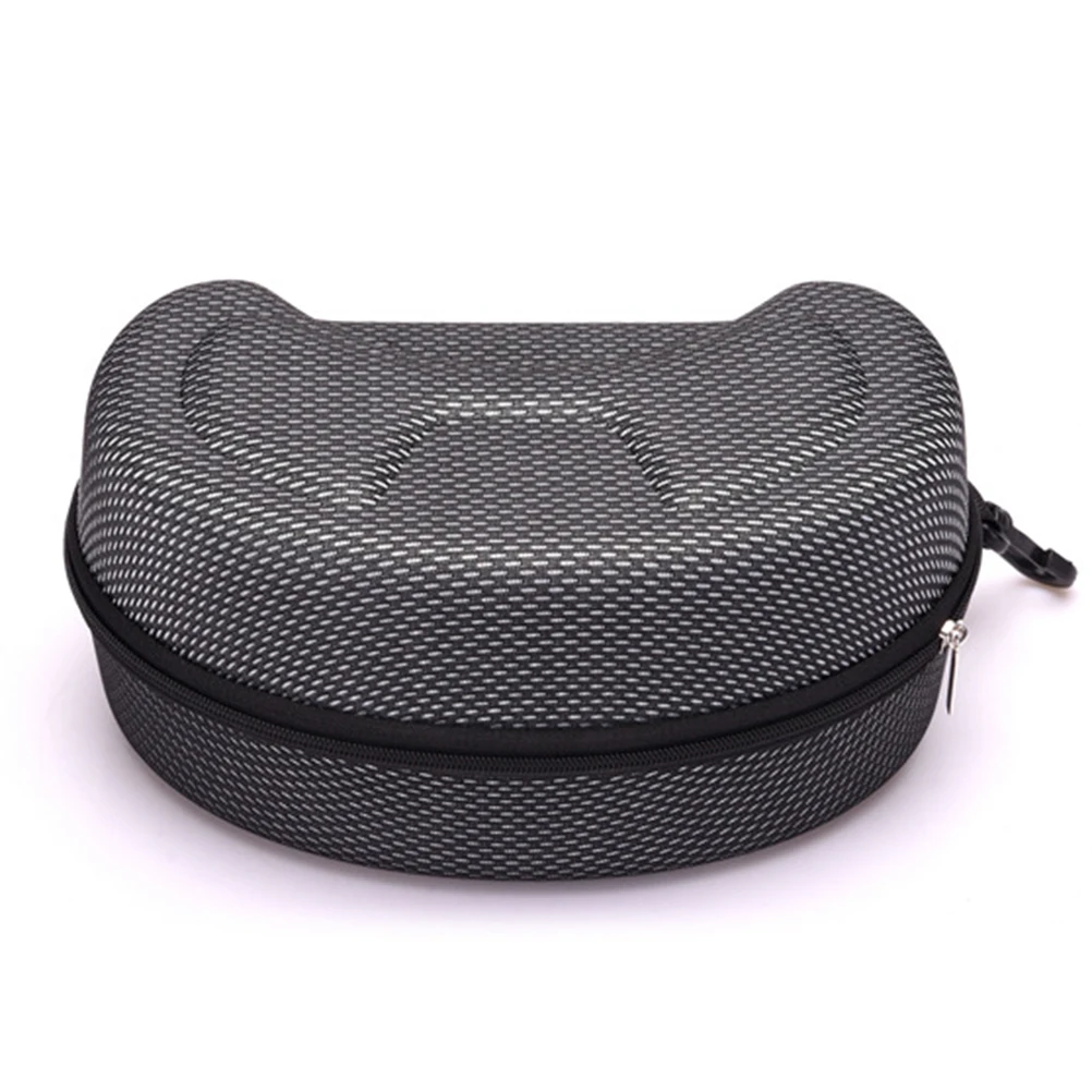 

Ski Goggle Case Waterproof Crush Resistant Eyewear Box for Biking Snowboard Zip Closure Large Capacity EVA Design Dense Lining