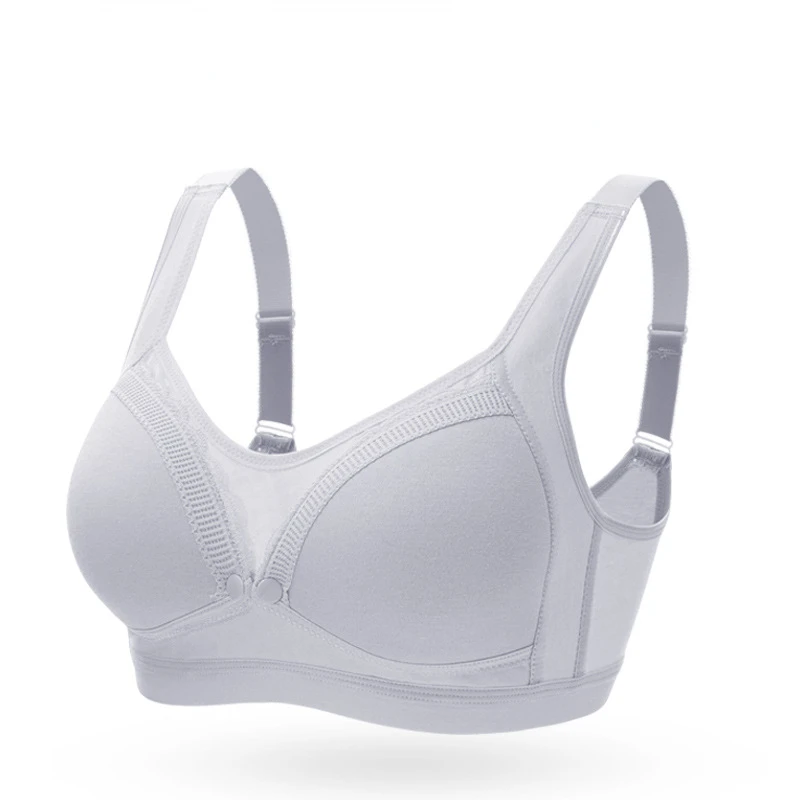 Pure Cotton Nursing Bra Large Size No Steel Ring Maternity Underwear Front Buckle Feeding Thin Breathable Pregnancy Tube Top Bra