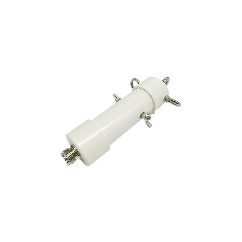 1 PCS K-50MS Balun 1:1 Balun Ham Antenna Balun Receiver Milky White ABS Multifunctional Radio Shortwave Antenna Balun Receiver