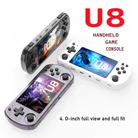 U8 Retro Handheld Video Game Console  System 4.0 Inch IPS Screen R35s Pro Portable Pocket Video Player