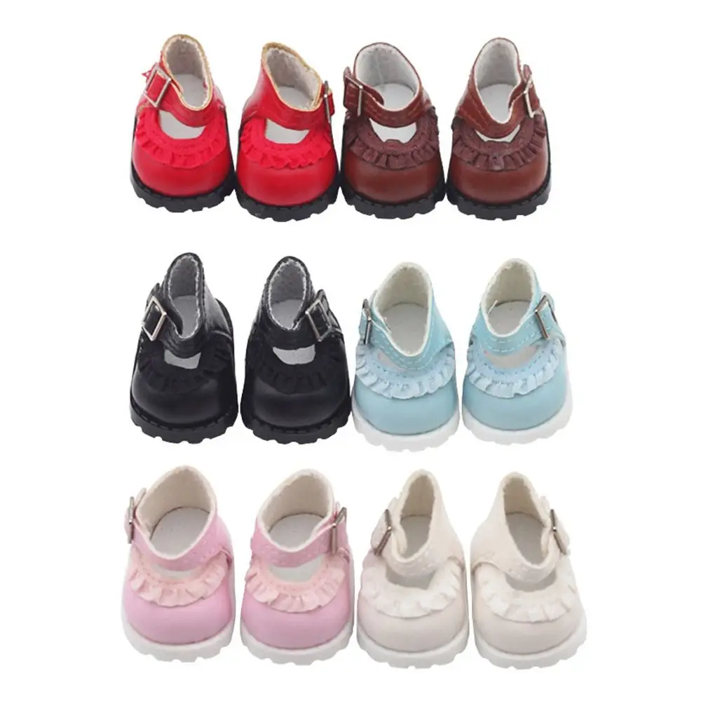 

Hobbies Hand-made For Labubu Shoes Replacement Multiple Styles for Labubu Leather Shoes DIY lace Shoes Doll Toys