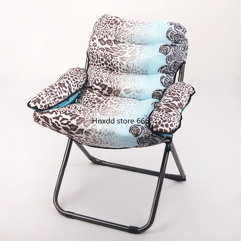 Lazy chair bedroom bedroom e-sports sofa chair desk backrest folding stool