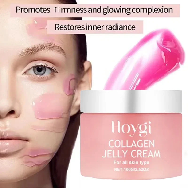 

Collagen Jelly Cream Niacinamide And Hydrolyzed Collagen Strengthen The Skin Barrier Lasting Moisturizing Brightening Skin Care