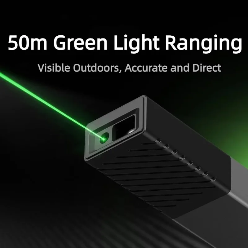 DUKA LSB Laser Rangefinder Green Light Outdoor High‑Precision Measuring Instrument Sturdy Outdoor Distance Electronic Ruler Tool