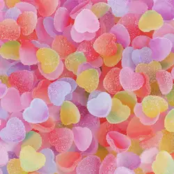 20pcs Kawaii Resin Bear Nail Art Charm 3D Gummy Bear Heart Star Animal Shape Nail Decoration DIY Cartoon Style Nail Accessories
