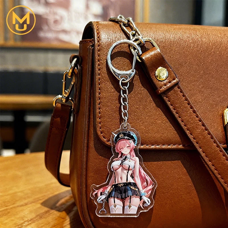 Hentai BDSM Aemeath Car Key Chains Eimesu Seductive Wuthering Waves Girl Bikini Props Interesting Backpack Decor Collection