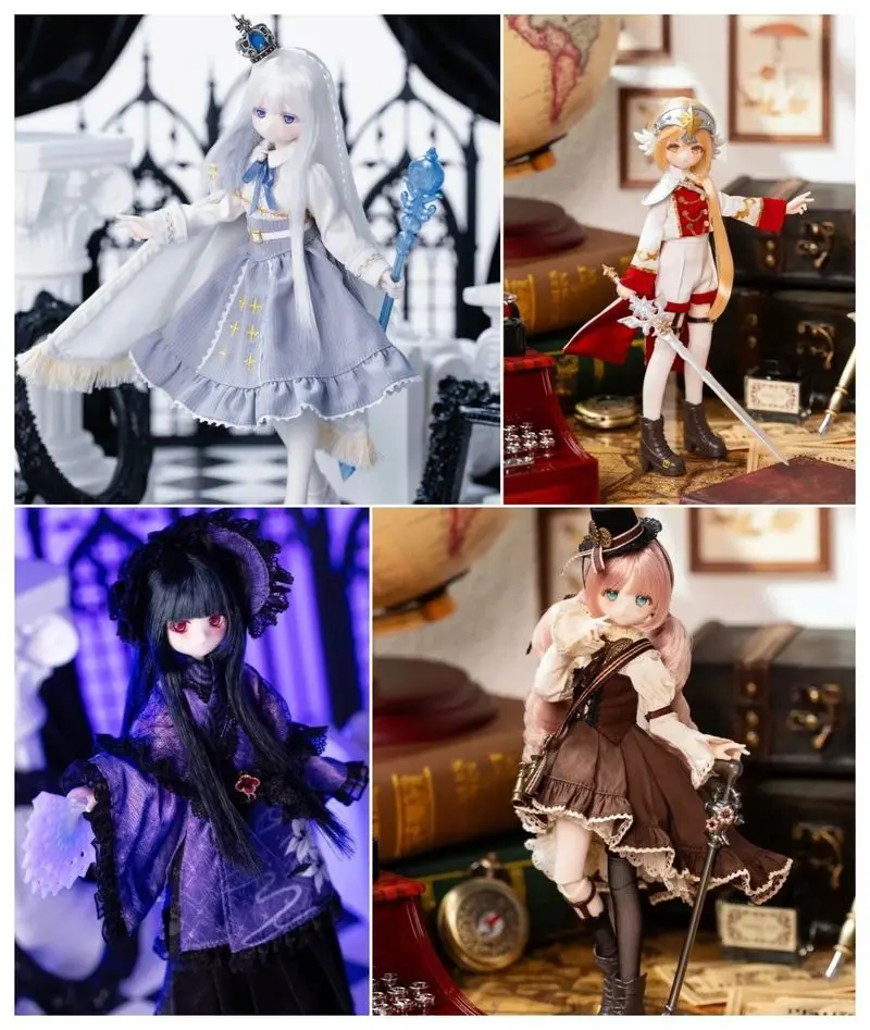 Authentische Time Rift & Music Box Serie 1/6 Bjd Blind Box Caixa Caja Bewegliche Actionfigur Schreibtischdekoration Sammlerstück Überraschungsgeschenk