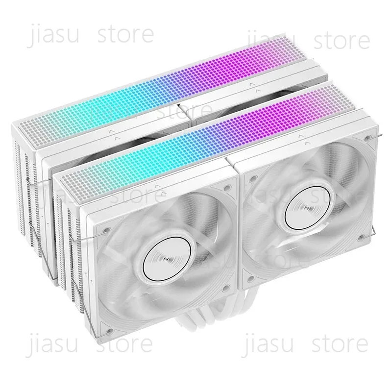

CPU Radiator JF15K Dual Tower 10CM4 Fan Does Not Block Memory 6 Heat Pipe PWM Air Cooling Heat Dissipation