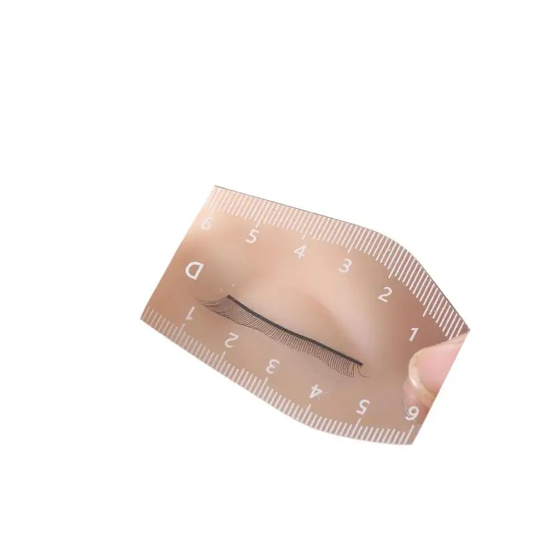 5-teiliges Augenbrauen-Formschablonen-Set, Multi-Style Augenbrauen-Schablonen-Lineal-Set für Microblading, Permanent-Make-up-Künstler und Anfänger – Detail 9