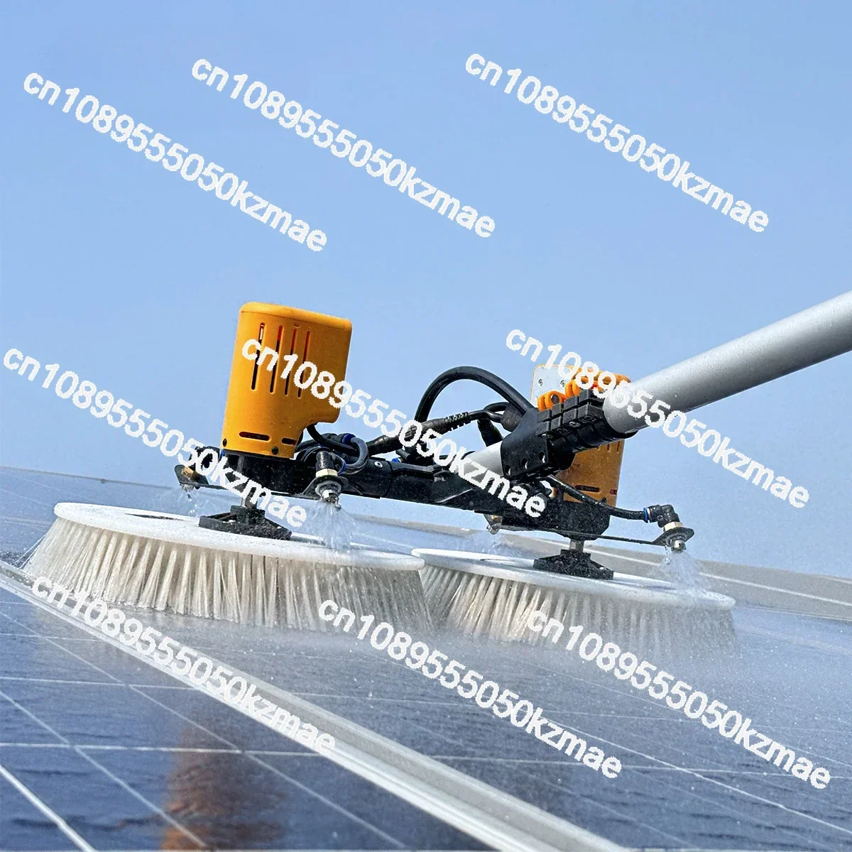 To the solar photovoltaic panel cleaning robot manufacturer, household roof photovoltaic panel cleaning machine equipment