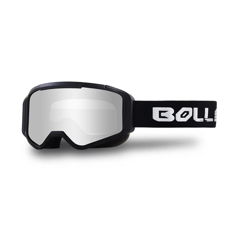 BOLLFO Motocross Goggles PC Lens TPU Frame OTG Wide View Adjustable Strap for Dirt Bike ATV MX Off Road Snowmobile Riding