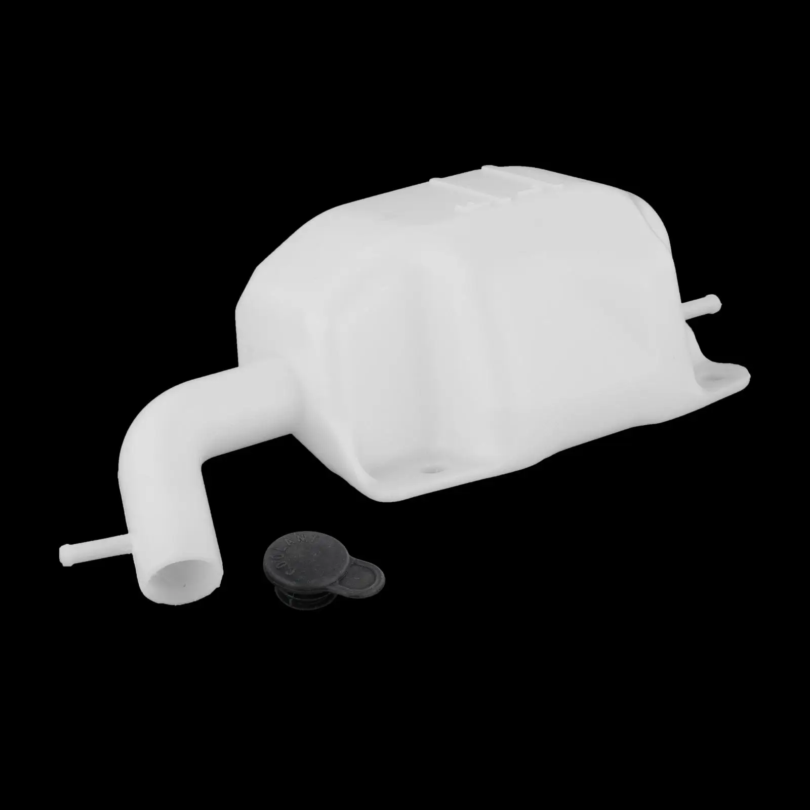 White Motorcycle Coolant Reservoir Tank for Suzuki QuadSport Z400 LT-Z400 image 2