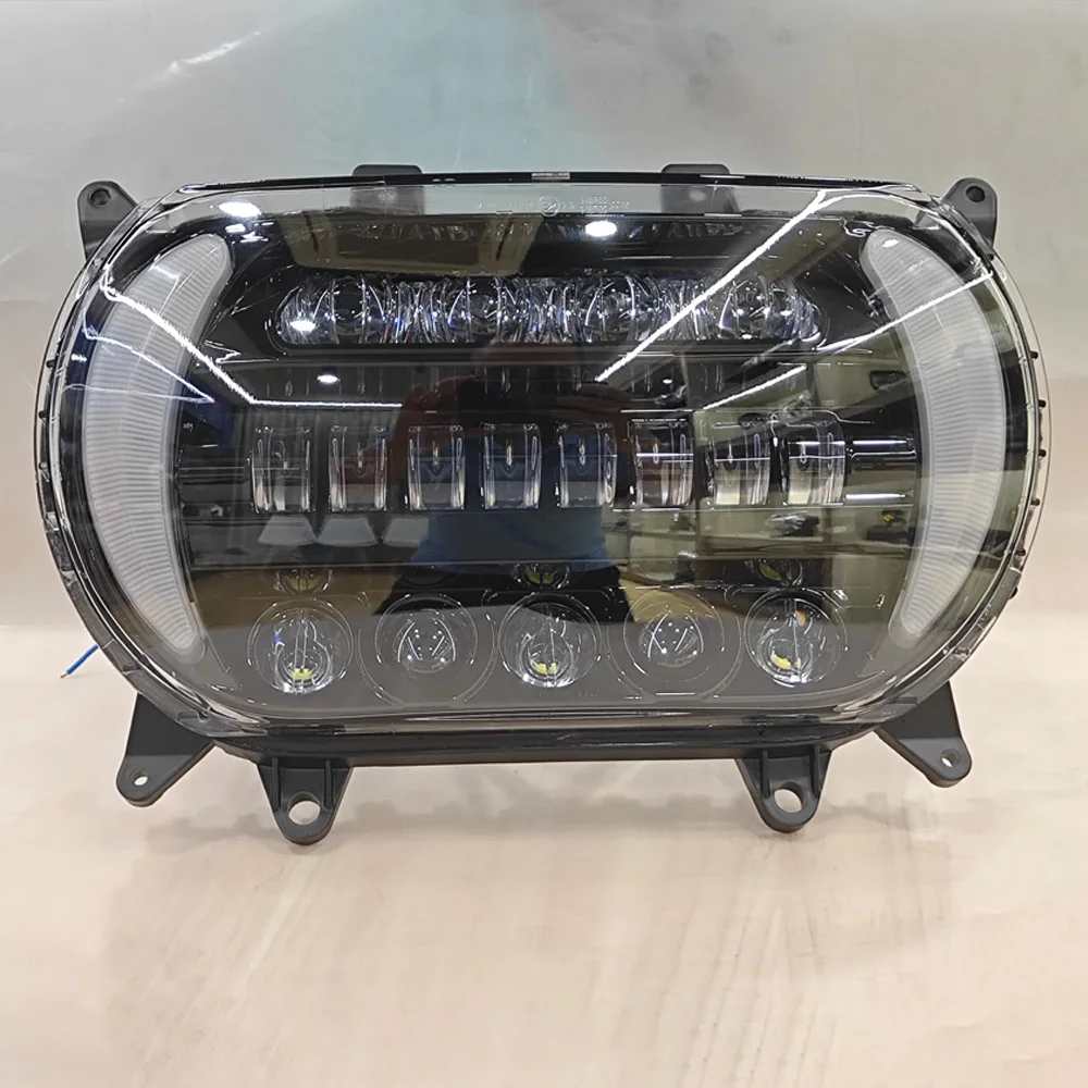 For Harley Road Glide Ultra 3 Limited FLTRK 2015-2026 LED Motorcycle High Low Beam Turn Signal W/ DRL Headlight Lamp Assembly