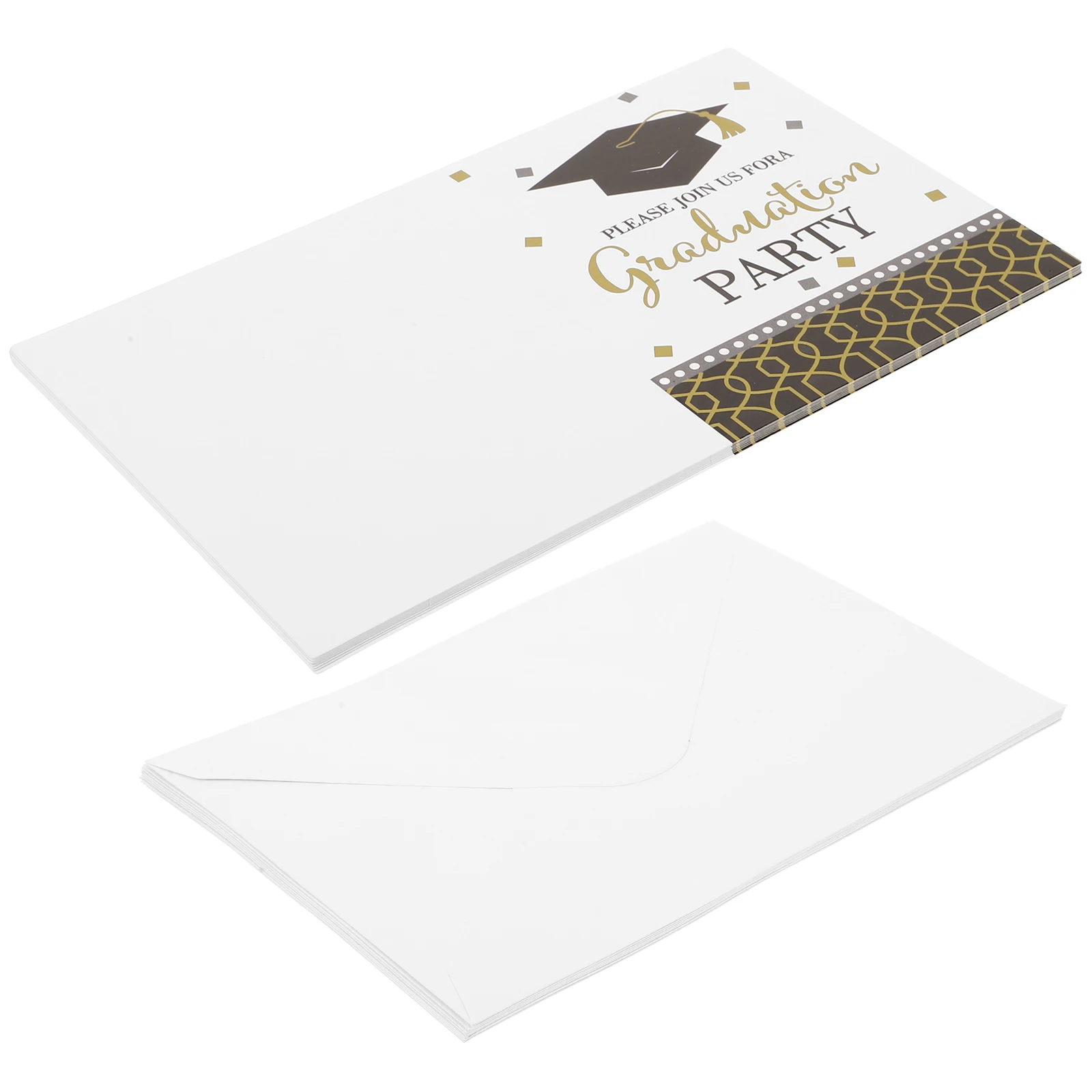 

8Pcs Graduation Ceremony Invitation Cards Fine Details Bulk Graduation Cards for Celebration Invitations Card Invitation Card