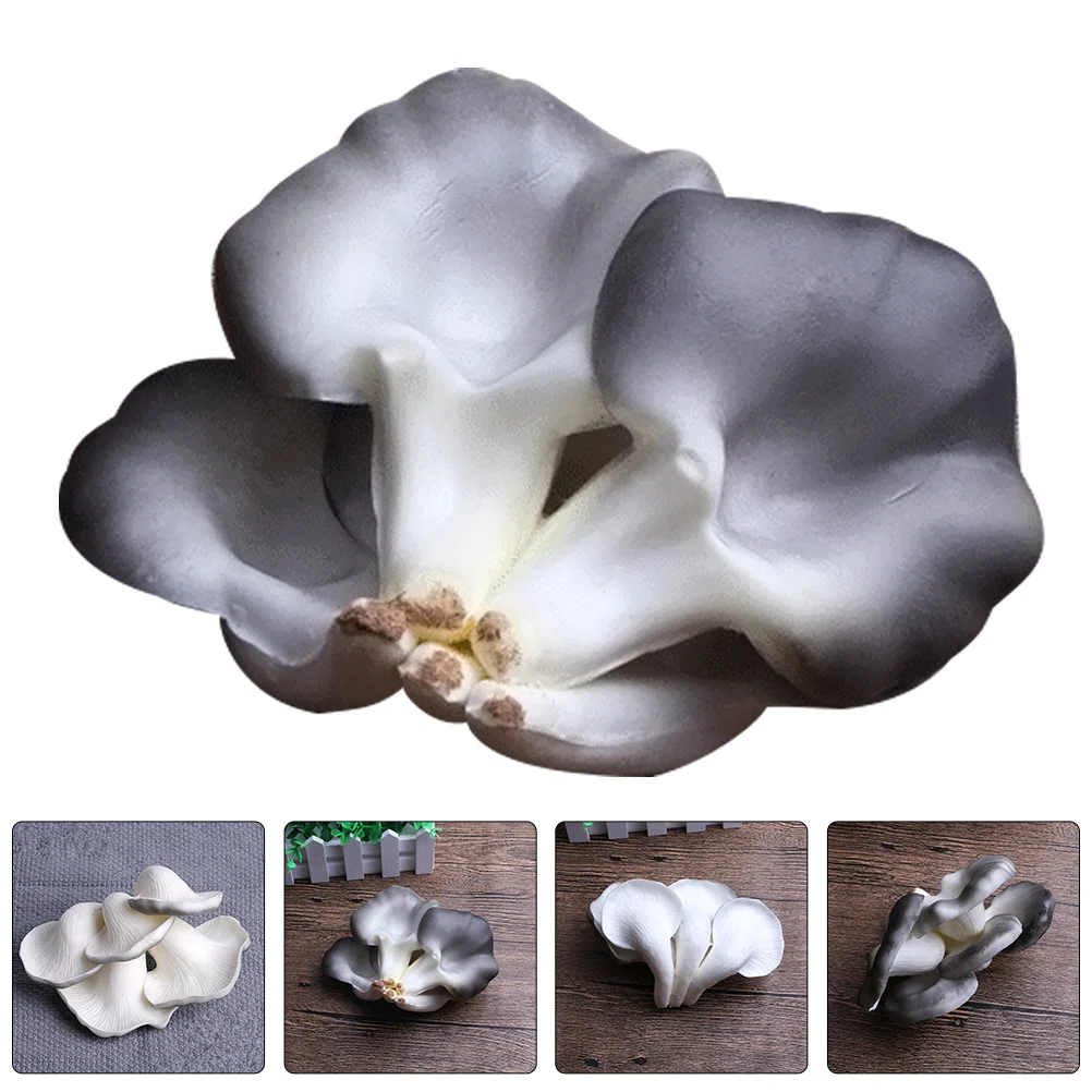 Artificial Mushroom Prop False Straw Mushrooms Toy Multi-function Photo Photoing Fake Pu Decor