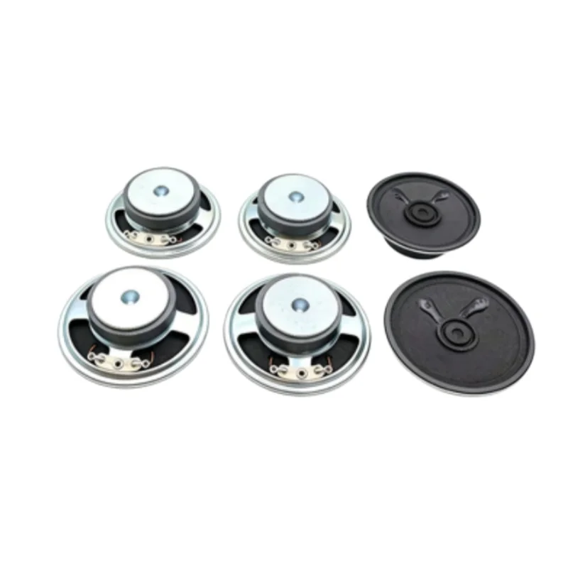 2pcs/Lot Diameter 50/57mm 4R 4Ω 3W Iron-Cased External Magnet Paper Cone Speaker For Telephones And Intercoms