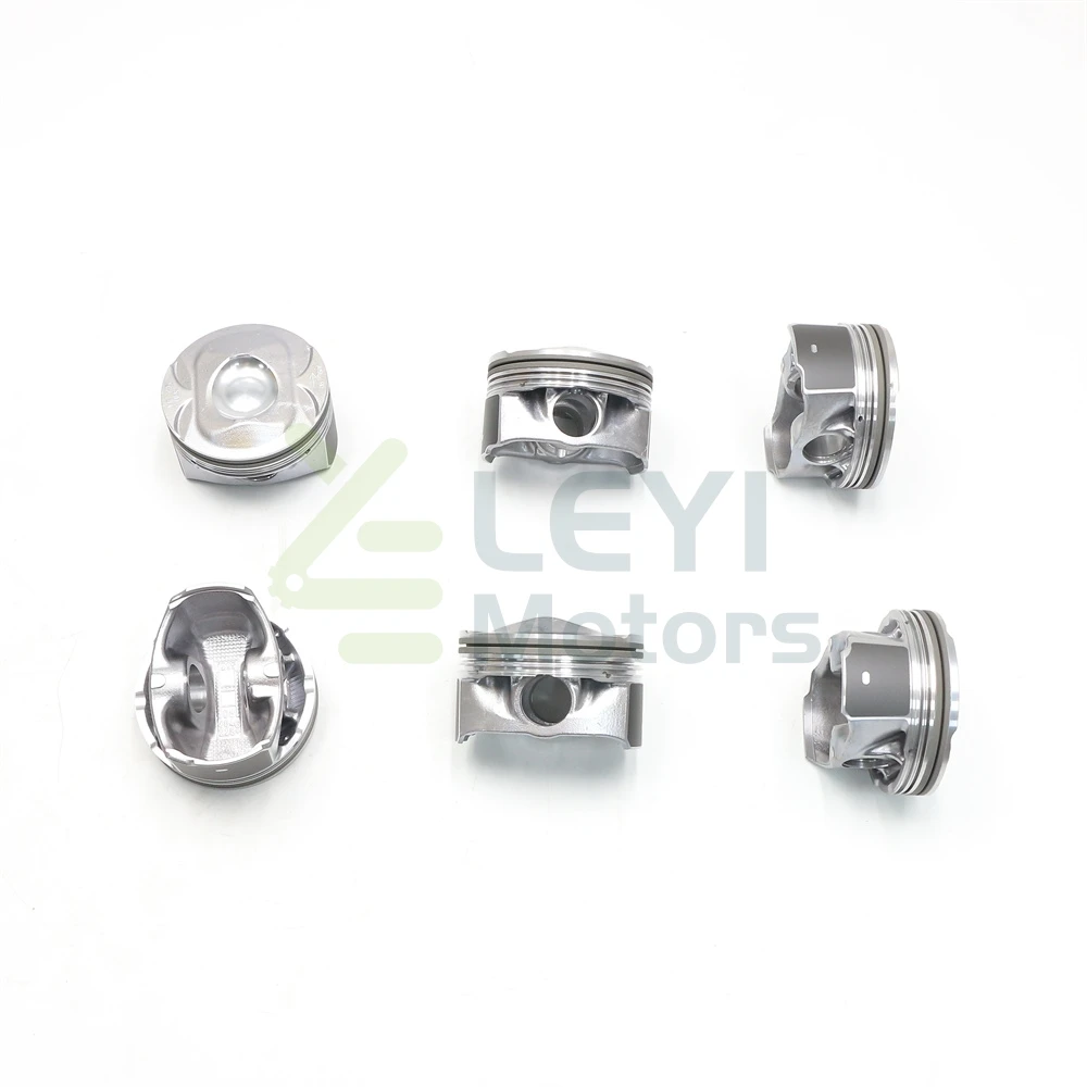 For Jaguar Land Rover 3.0T 306PS V6 Petrol Engine Auto Parts Piston Kit With Piston Pin 84.5MM  OE LR062617 STD 025 050