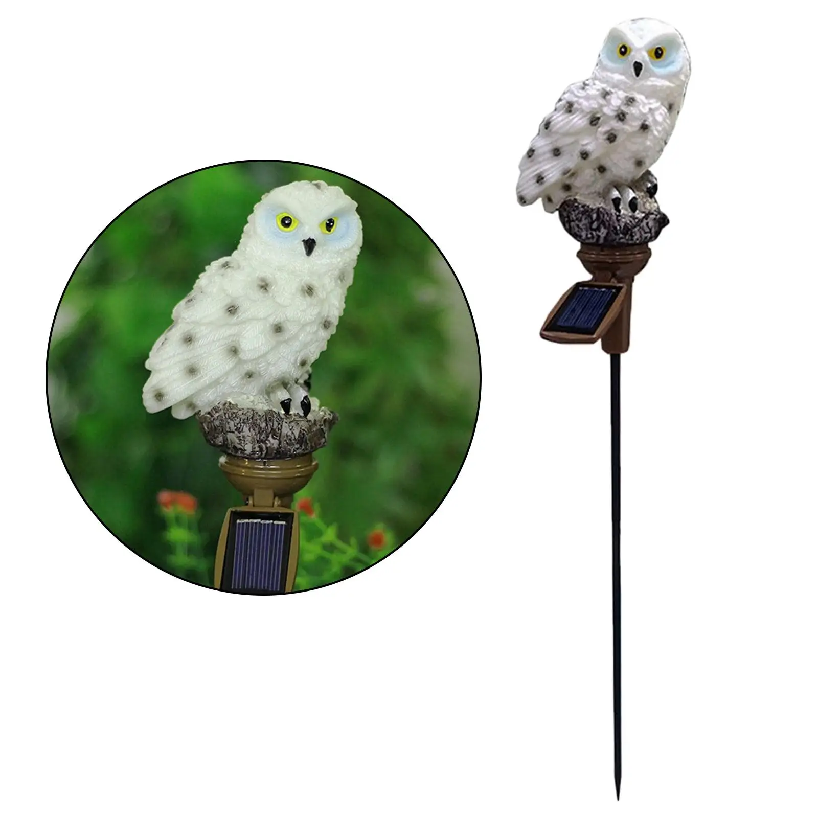 Owl Garden Solar Lamp Outdoor LED Garden Landscape Light Lawn Patio Pathway