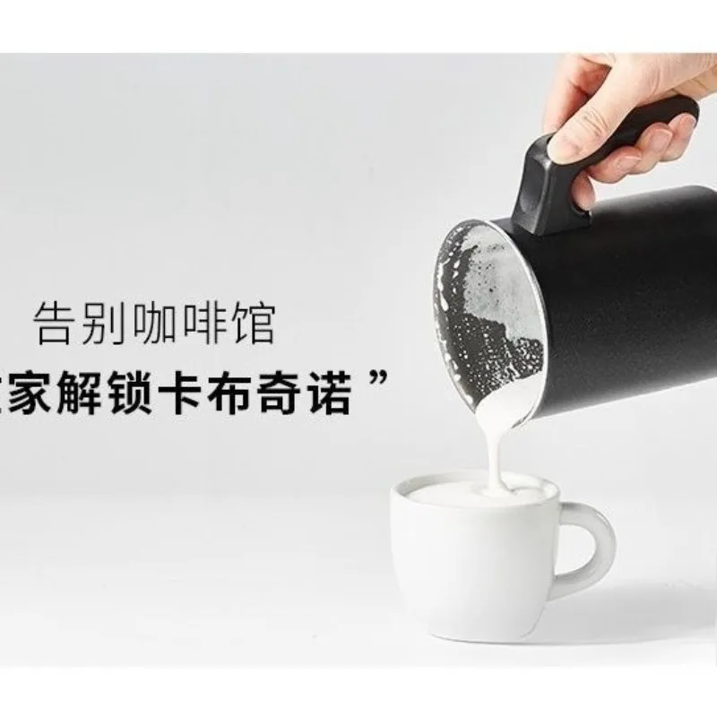 مضرب رغوة منزلية صغيرة، مضرب رغوة يدوية 3 أكواب 6 أكواب آلة