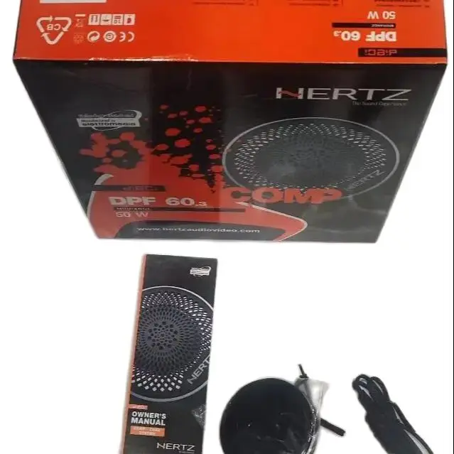 Free Shipping 1PC HERTZ DPF 60.3 5MIDRANDE 50W Car Speaker DWR SURROUND COMP-COAX SY Manufactured by elettomedia Made In ltaly