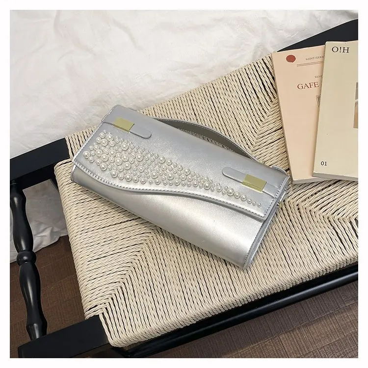 

Новая высококачественная женская повседневная сумка-багет 2026 года: персонализированная, модная, на одно плечо, кроссбоди, универсальная