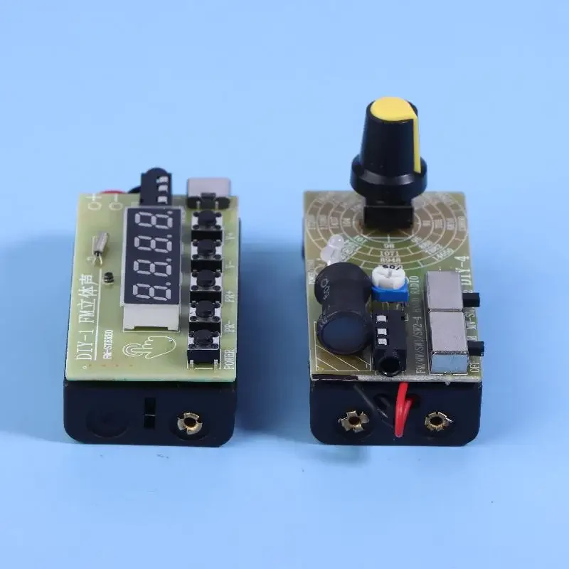 4-Band Digital FM MW SW Radio AM FM Medium Wave Shortwave Receiver Broadcasts Headphone Radio Module Antenna Volume Adjustable