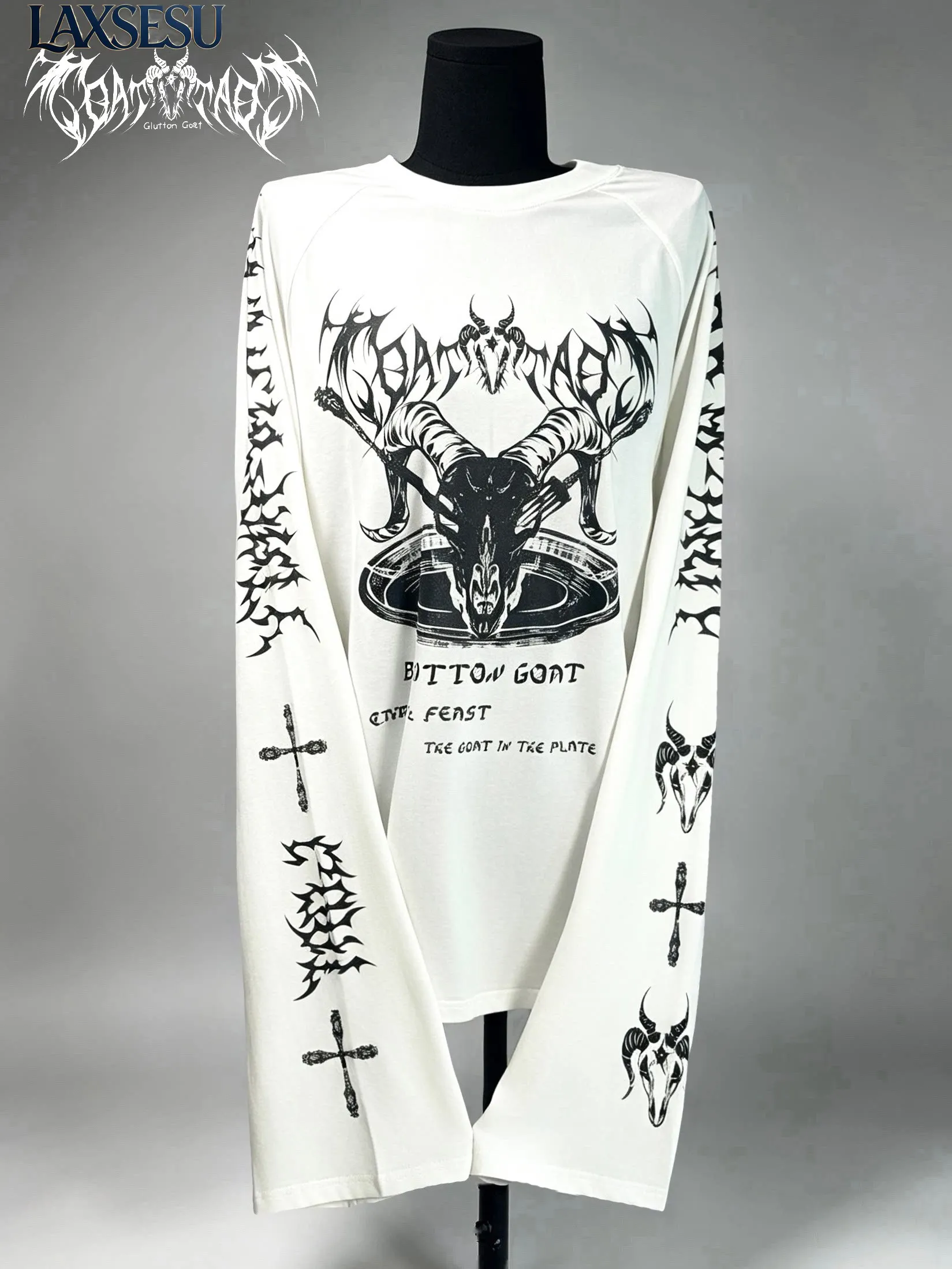 Autumn Subculture Mass-produced Dark Style Casual and Versatile Long Sleeved T-shirt Niche Original Design Women's Clothing