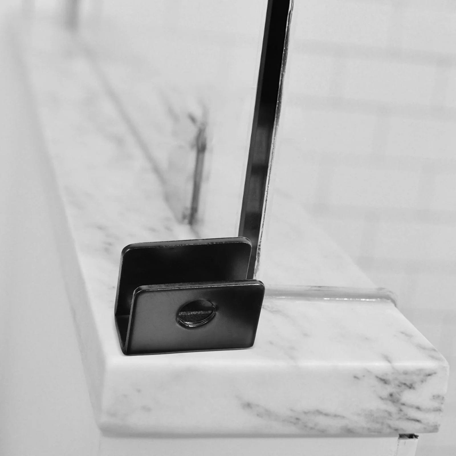 

8Pcs Glass Clamp Mirror Holder Heavy Duty Frameless Mirror Clip Stainless Steel Bracket Secure Glass Clamp Metal U Bracket