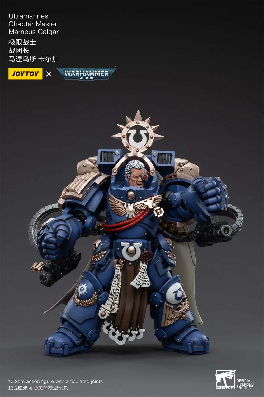 in Stock JOYTOY 1/18 Action Figure 40K Chapter Master Marneus Calgar Anime Collection Military Model