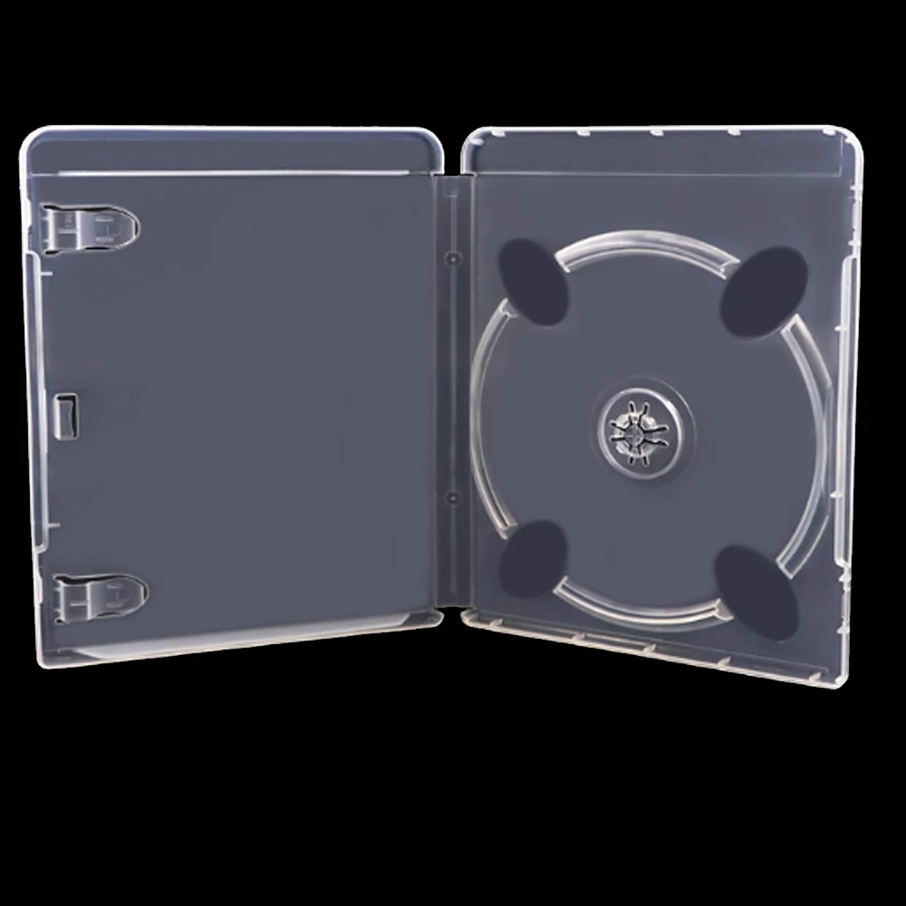 High quality Game Disc Storage Shell Cover For PS3 PlayStation 3 Transparent Plastic Single Disc Storage Bracket Box Case