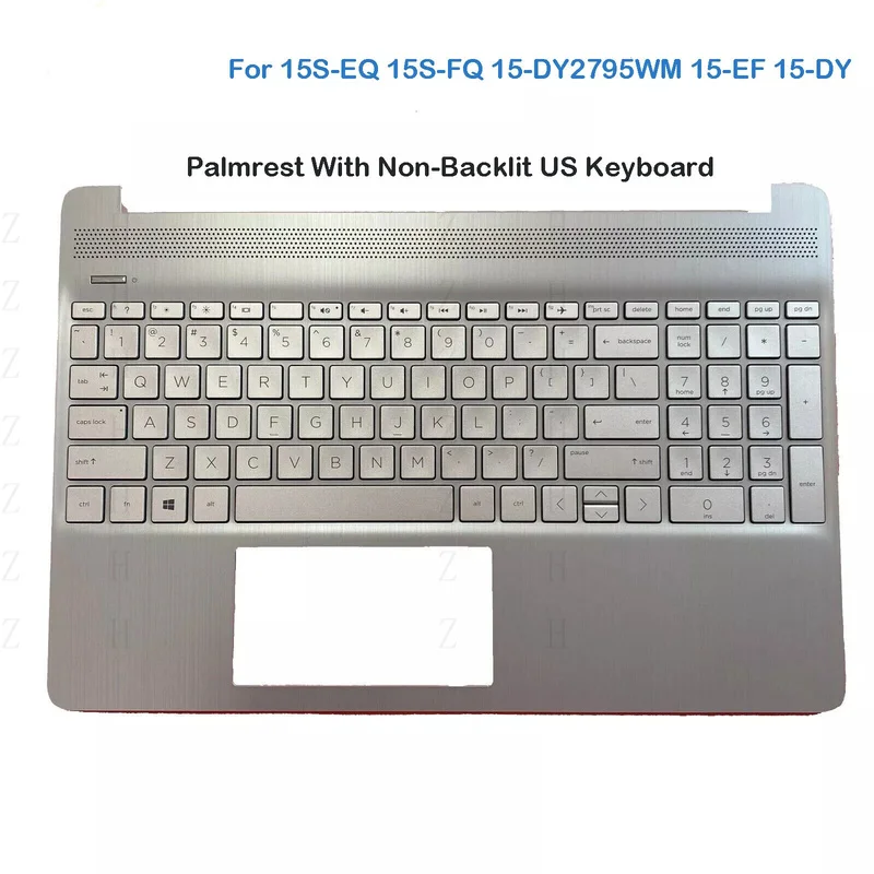 

ZZZZ New For HP 15-EF 15-DY 15-DY1032WM Palmrest Non-Backlit Keyboard L63578-001 US