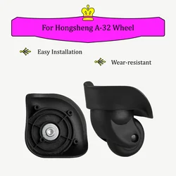 Suitable For Hongsheng A-32 Trolley Case Universal Wheel High-End Wear-Resistant Cosmetic Case Repairing Pulley Accessories