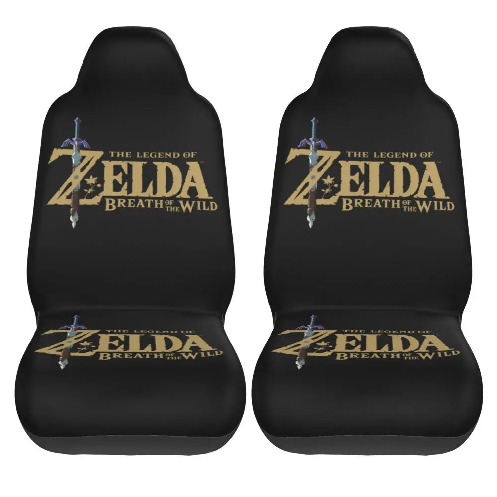 The Wild Breath of Zelda  Car Seat Protection Cover Front Seat Cover 2PCS Accessories Personalized Modification car