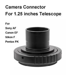 1.25 inch-T2 (M42x0.75) tube + T2-Camera Adapter Ring for 1.25