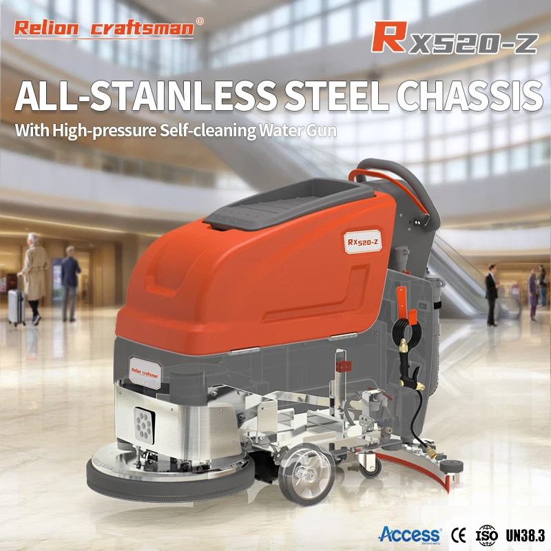Cost-Effective Relion Craftsman R-X520Z Battery-Powered 24V Self-Propelled Walk-Behind Floor Scrubber 1 Year Warranty New