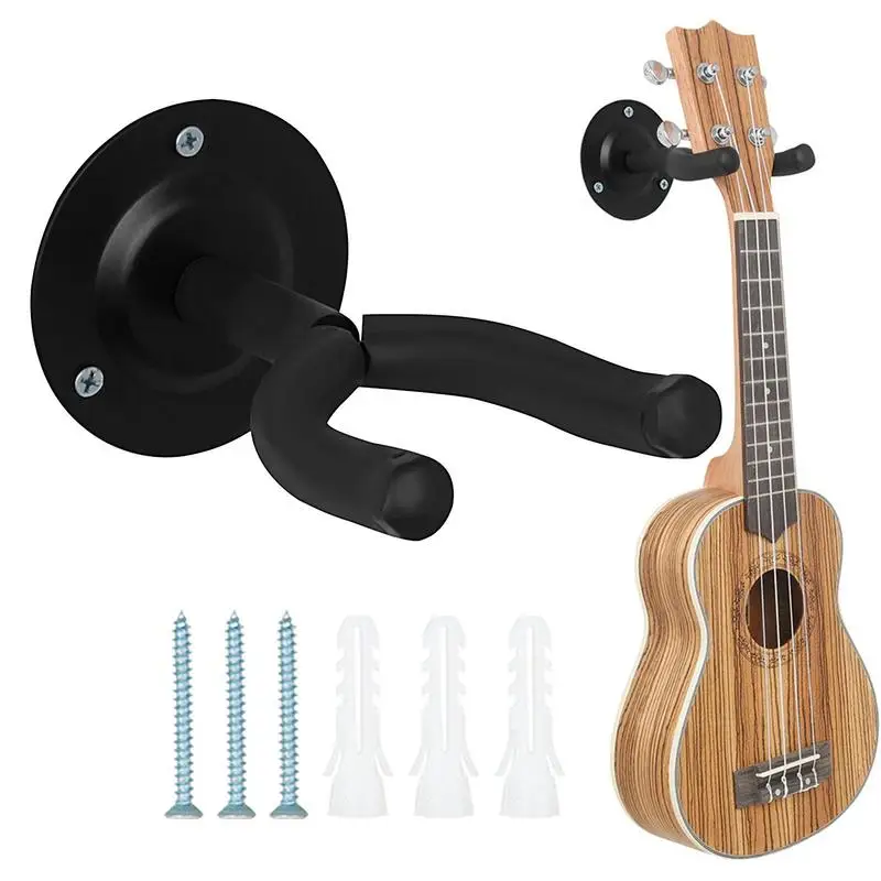 Guitar Wall Holder Portable Shock Absorbing Guitar Rack Hangers Guitar Rack Hangers Guitar Wall Rack With Strong Load Bearing