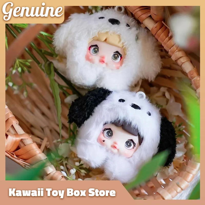 

Подлинная виниловая кукла Nommi Baby Adoption House Series Sweetheart Bunny V8, модная слепая коробка, трендовая игрушка с подвеской, коллекция, милый подарок