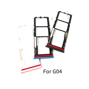 Bilashmart Motorola Moto G04 G24 G34 SIM Card Tray Slot Holder Adapter Socket Repair Parts