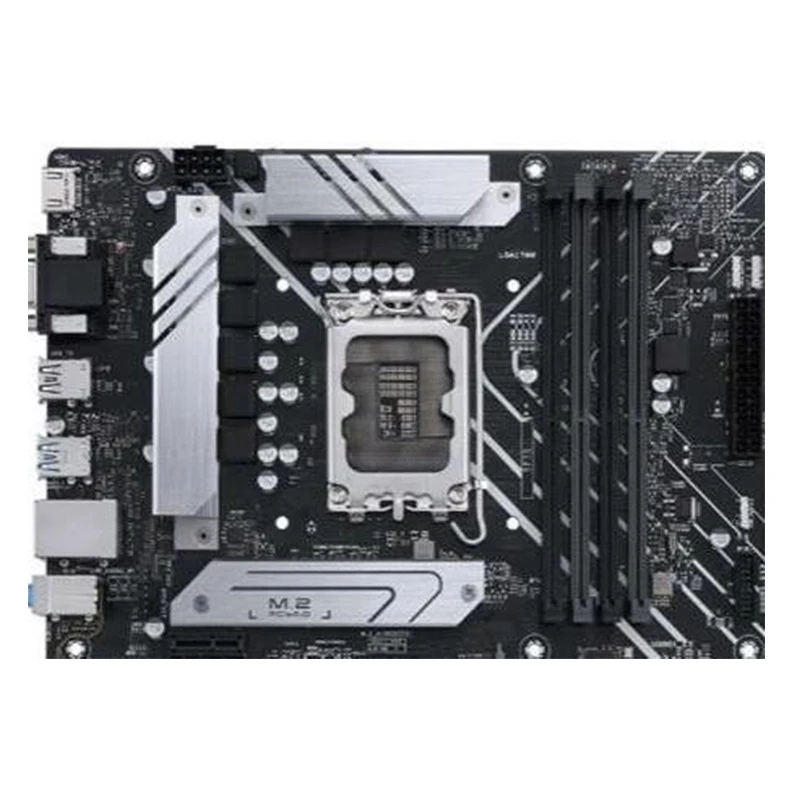 Para intel b660 prime B660-PLUS d4 placa-mãe usado original 1700 lga1700 ddr4 128gb m.2 sata3 desktop mainboard