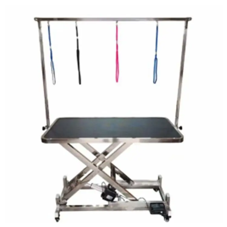 

Hot Square Electric Beauty Station Height Adjustable Trimming Hair Electric Pet Dog Grooming Modeling Table