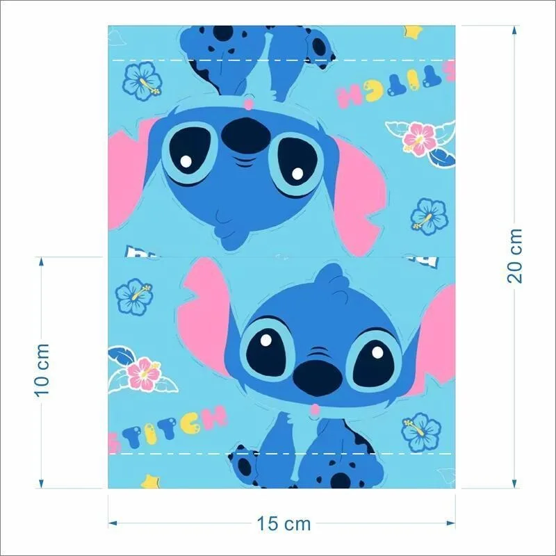 Disney Stitch Car Washing Labels PVC Waterproof Washing Mark Door Tag Stickers Cartoon Trunk Door Tailgate Car Decoratiions